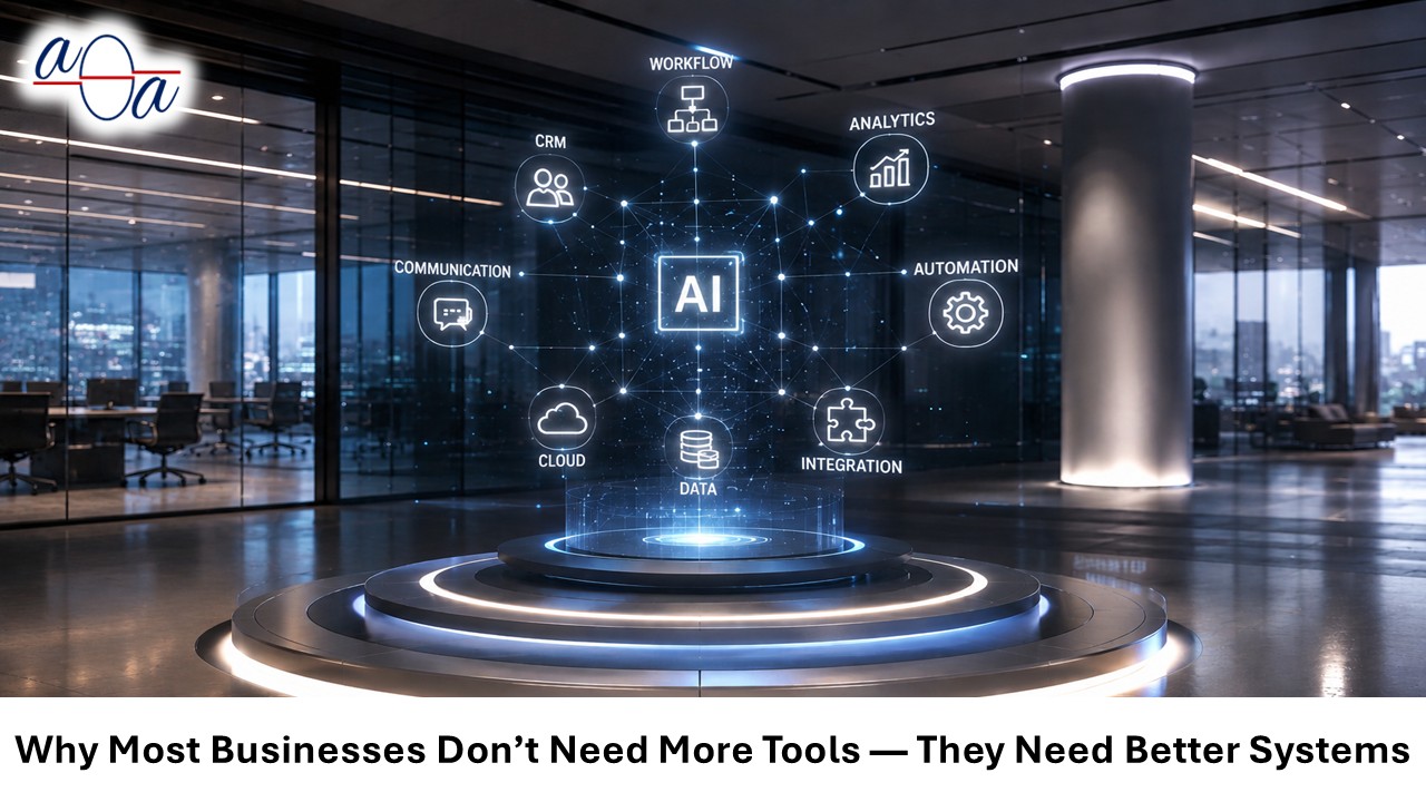 Why Most Businesses Don’t Need More Tools — They Need Better Systems